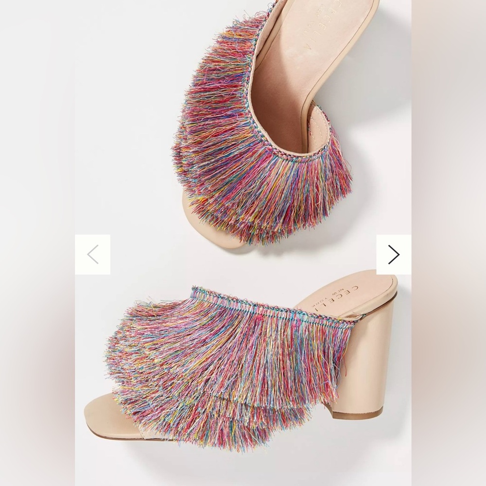 CECELIA NEW YORK Frix Mules Size 8.5 EUC